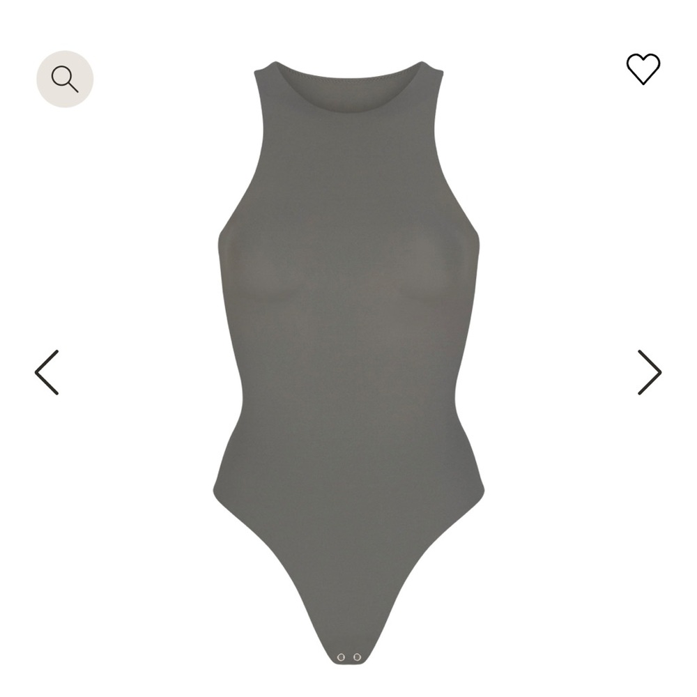 SKIMS Olive Green Bodysuit